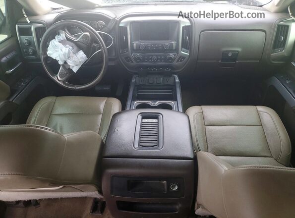 3GCUKSEC2JG157911 2018 CHEVROLET SILVERADO White Vista del salpicadero