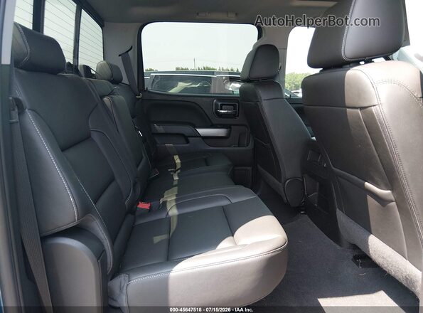 3GCUKSEC3JG492384 2018 CHEVROLET SILVERADO Blue Widok naklejki z numerem VIN