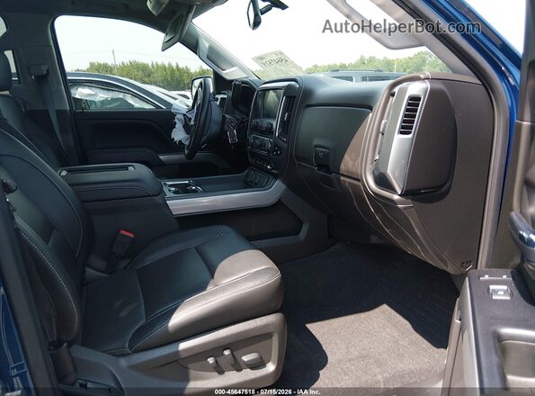 3GCUKSEC3JG492384 2018 CHEVROLET SILVERADO Blue Widok wnętrza z przodu