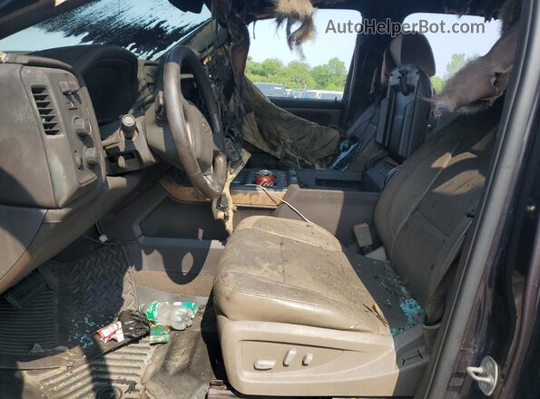 3GCUKSEC4GG110694 2016 CHEVROLET SILVERADO Charcoal Vista interior delantera