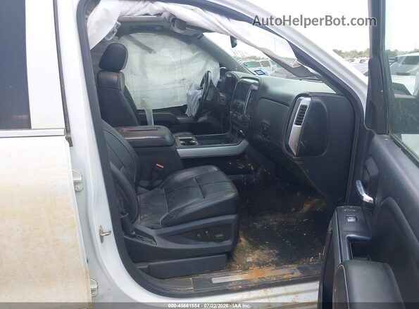 3GCUKSEC4GG207409 2016 CHEVROLET SILVERADO White Widok wnętrza z przodu