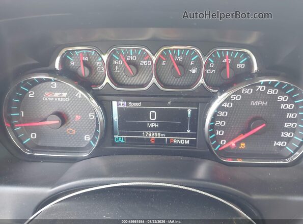 3GCUKSEC4GG207409 2016 CHEVROLET SILVERADO White Widok tylnych siedzeń