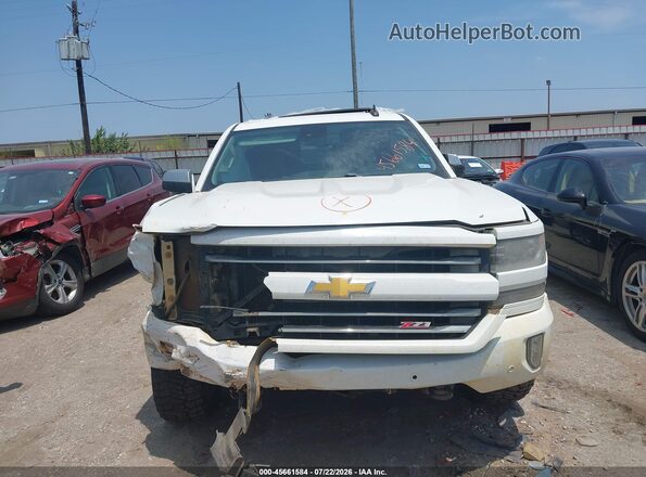 3GCUKSEC4GG207409 2016 CHEVROLET SILVERADO White Widok zestawu wskaźników