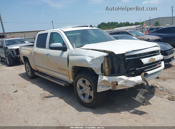 3GCUKSEC4GG207409 2016 CHEVROLET SILVERADO White Widok wnętrza z tyłu