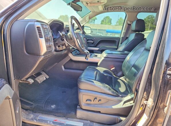 3GCUKSEC4GG276066 2016 CHEVROLET SILVERADO Black Front interior view