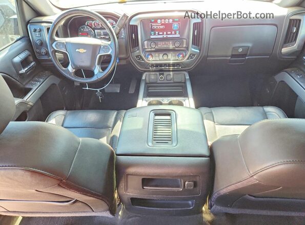 3GCUKSEC4GG276066 2016 CHEVROLET SILVERADO Black Dashboard view