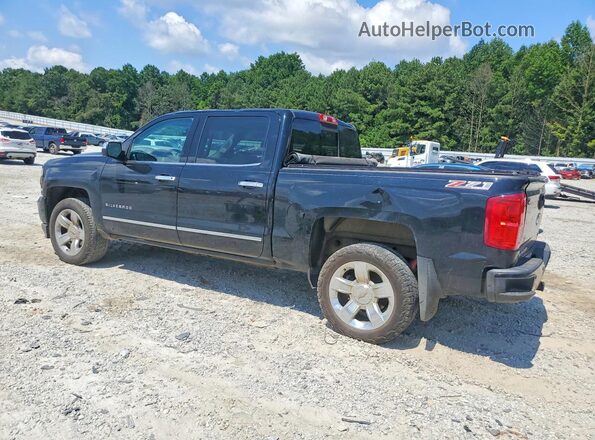 3GCUKSEC4HG346022 2017 CHEVROLET SILVERADO Black Rear left