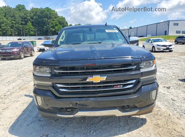 3GCUKSEC4HG346022 2017 CHEVROLET SILVERADO Black Front view