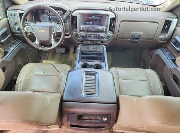 3GCUKSEC4JG373260 2018 CHEVROLET SILVERADO White Dashboard view