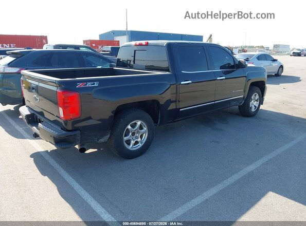 3GCUKSEC5HG102668 2017 CHEVROLET SILVERADO Black Trasero derecho