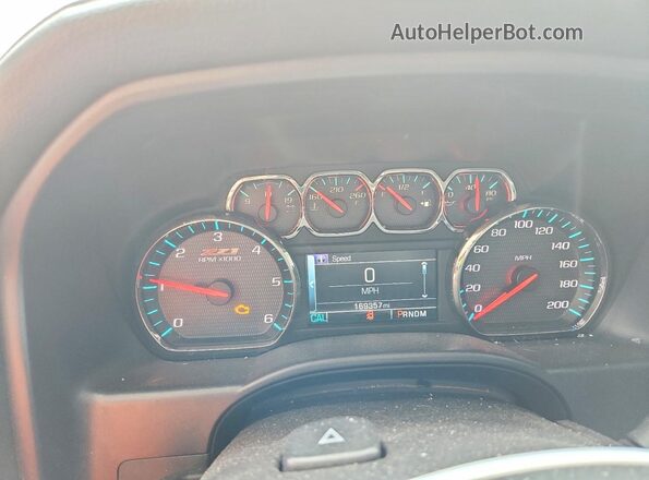 3GCUKSEC6GG374838 2016 CHEVROLET SILVERADO White Սարքավորումների վահանակի տեսք