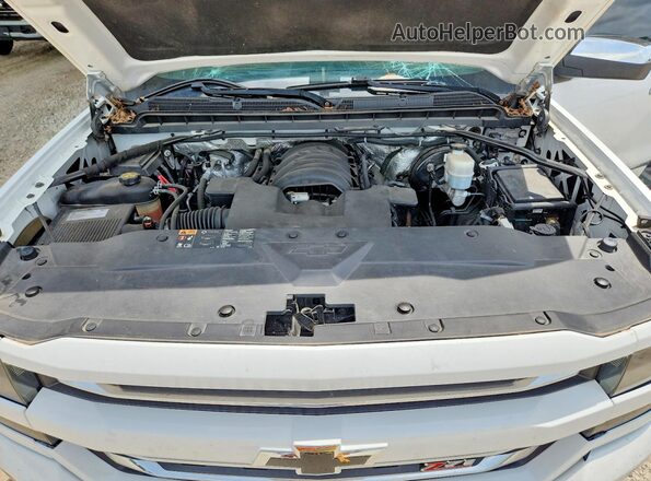 3GCUKSEC6GG374838 2016 CHEVROLET SILVERADO White Սալոնի հետևի տեսք