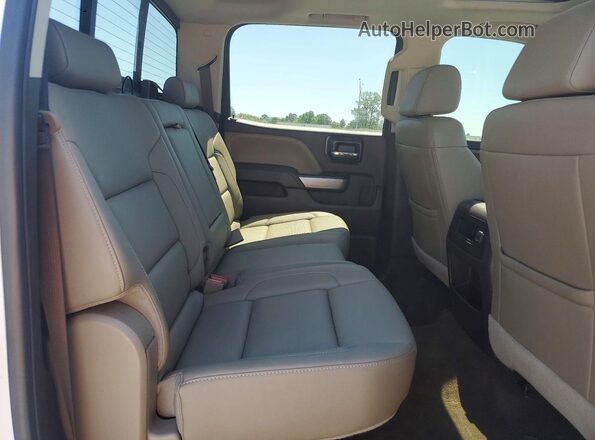 3GCUKSEC7HG273986 2017 CHEVROLET SILVERADO White Вид задніх сидінь