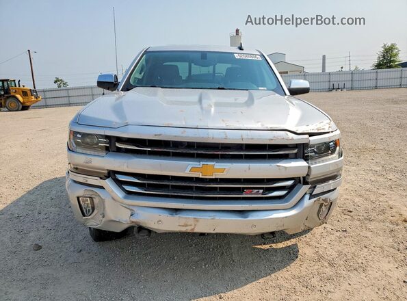 3GCUKSEC7HG464680 2017 CHEVROLET SILVERADO Silver Widok z przodu