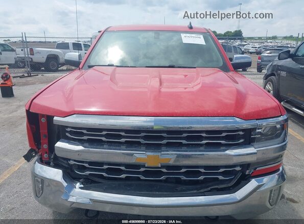 3GCUKSEC7HG476005 2017 CHEVROLET SILVERADO Red Vista del cuadro de instrumentos