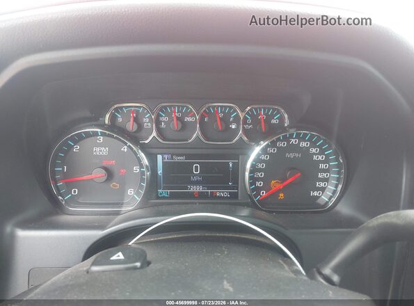 3GCUKSEC7HG476005 2017 CHEVROLET SILVERADO Red Vista de los asientos traseros