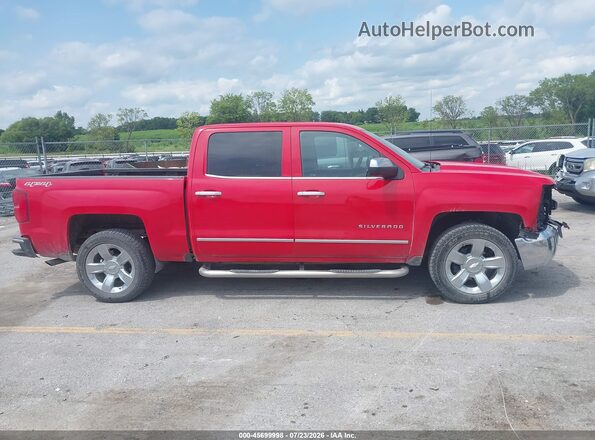 3GCUKSEC7HG476005 2017 CHEVROLET SILVERADO Red Vista interior trasera
