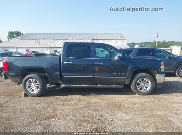 3GCUKSEC7JG284721 2018 CHEVROLET SILVERADO Green უკანა სალონის ხედი