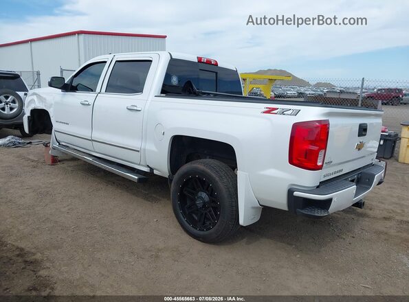 3GCUKSEC7JG628998 2018 CHEVROLET SILVERADO Белый Задняя левая четверть