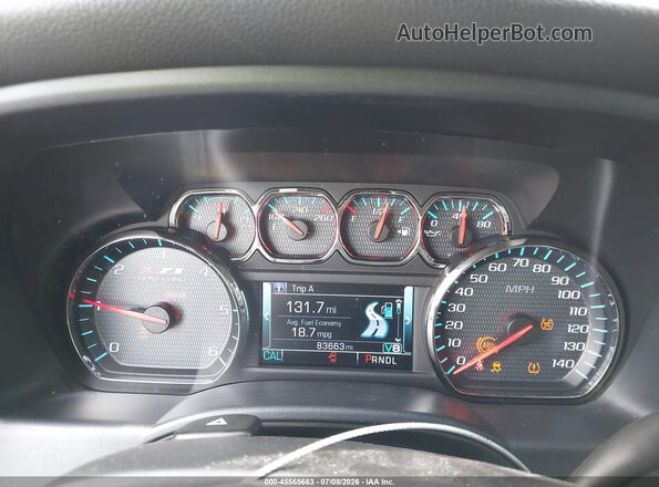 3GCUKSEC7JG628998 2018 CHEVROLET SILVERADO Белый Вид задних сидений