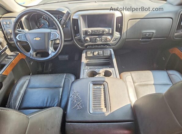 3GCUKSEC8GG156674 2016 CHEVROLET SILVERADO White Widok deski rozdzielczej