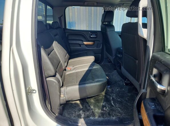 3GCUKSEC8GG156674 2016 CHEVROLET SILVERADO White Widok tylnych siedzeń