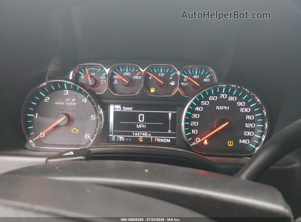 3GCUKSEC8GG199072 2016 CHEVROLET SILVERADO Gray უკანა სავარძლების ხედი