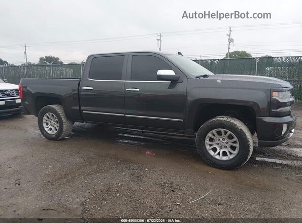 3GCUKSEC8GG199072 2016 CHEVROLET SILVERADO Gray უკანა სალონის ხედი