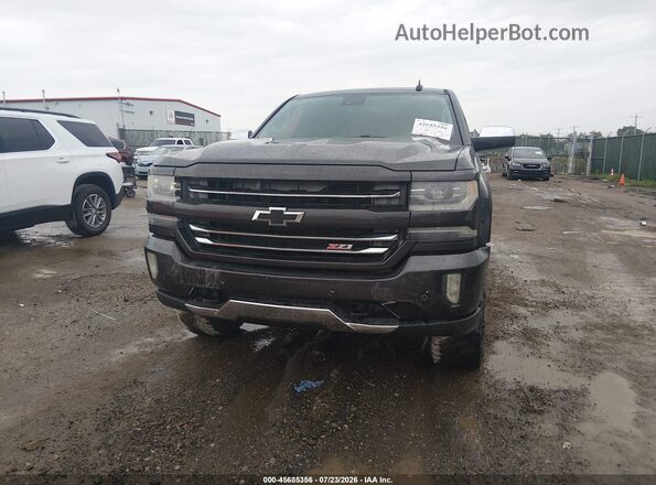 3GCUKSEC8GG199072 2016 CHEVROLET SILVERADO Gray ხელსაწყოთა პანელის ხედი