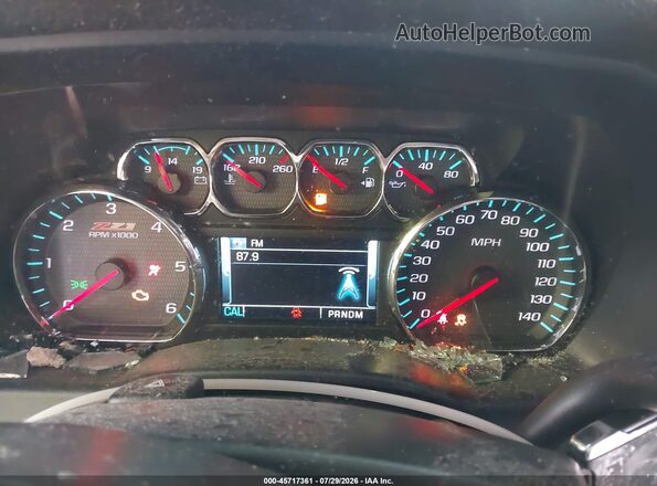 3GCUKSEC8GG387476 2016 CHEVROLET SILVERADO Белый Вид задних сидений