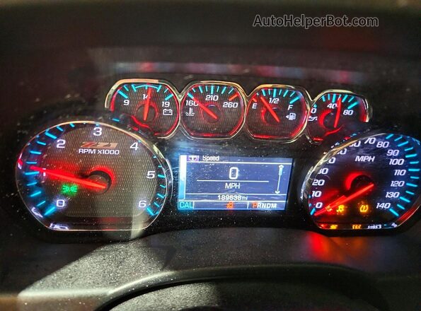 3GCUKSEC9GG157140 2016 CHEVROLET SILVERADO White Սարքավորումների վահանակի տեսք