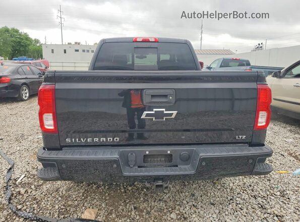 3GCUKSEC9JG616562 2018 CHEVROLET SILVERADO Black Հետևի տեսք