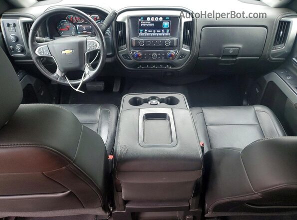 3GCUKSEC9JG616562 2018 CHEVROLET SILVERADO Black Առջևի վահանակի տեսք