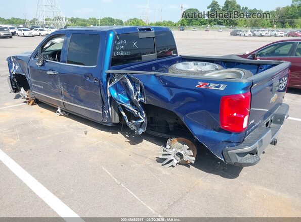 3GCUKSECXHG116419 2017 CHEVROLET SILVERADO Blue Tył lewy