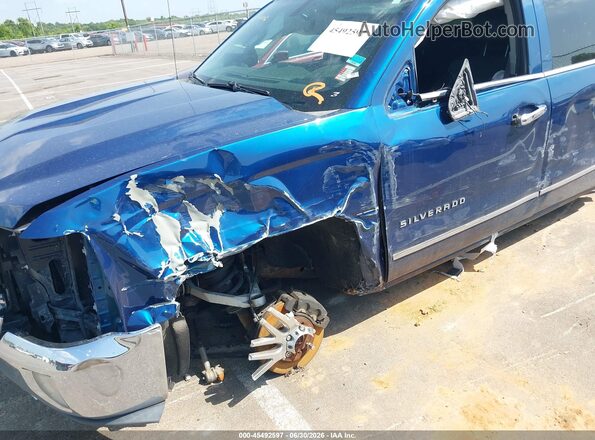 3GCUKSECXHG116419 2017 CHEVROLET SILVERADO Blue 