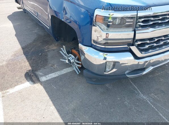 3GCUKSECXHG116419 2017 CHEVROLET SILVERADO Blue 