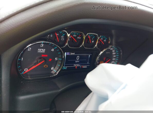 3GCUKSECXHG362113 2017 CHEVROLET SILVERADO Белый Вид задних сидений