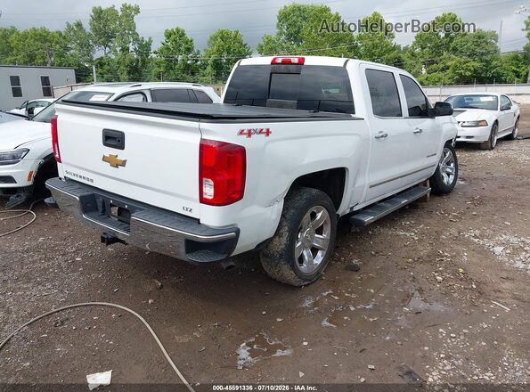 3GCUKSECXHG362113 2017 CHEVROLET SILVERADO Белый Задняя правая четверть