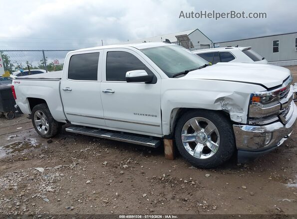 3GCUKSECXHG362113 2017 CHEVROLET SILVERADO Белый Вид задней части салона