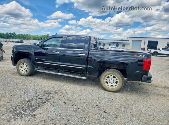 3GCUKSECXJG645276 2018 CHEVROLET SILVERADO Black Հետևի ձախ