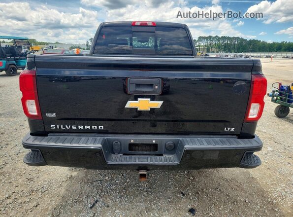 3GCUKSECXJG645276 2018 CHEVROLET SILVERADO Black Հետևի տեսք