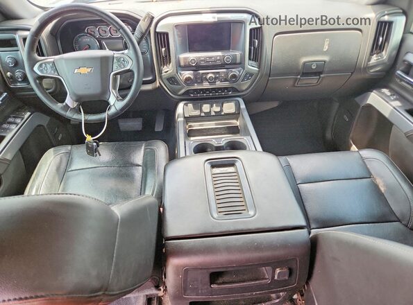 3GCUKSECXJG645276 2018 CHEVROLET SILVERADO Black Առջևի վահանակի տեսք