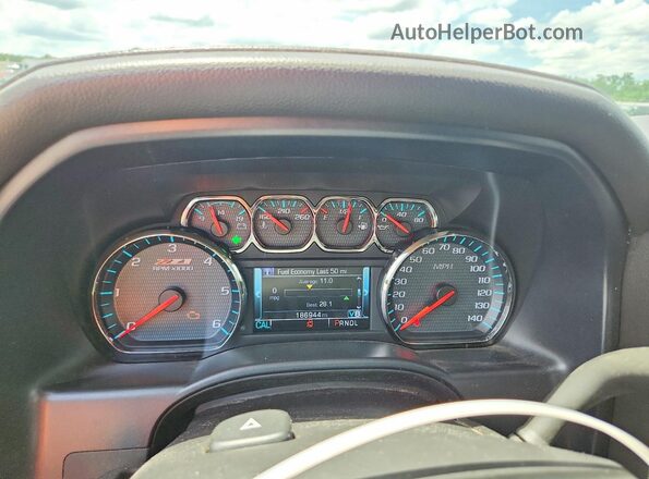 3GCUKSECXJG645276 2018 CHEVROLET SILVERADO Black Սարքավորումների վահանակի տեսք