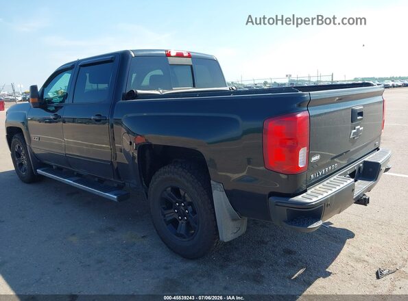 3GCUKSEJ1JG168610 2018 CHEVROLET SILVERADO Black Tył lewy
