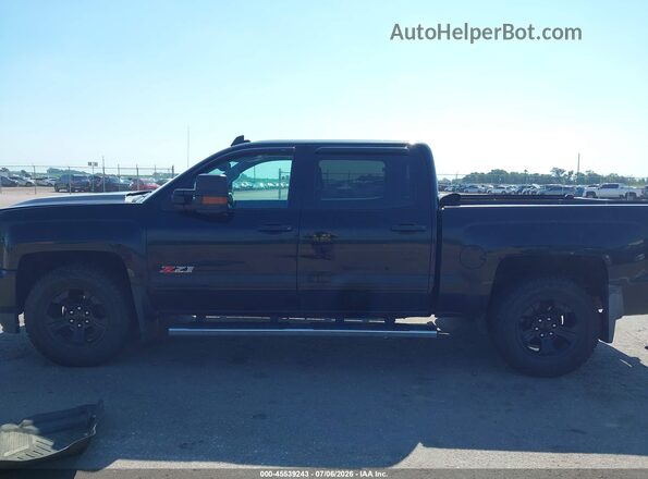 3GCUKSEJ1JG168610 2018 CHEVROLET SILVERADO Black Widok wnętrza 360 stopni