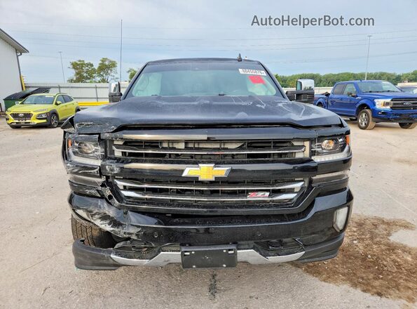 3GCUKSEJ6HG112205 2017 CHEVROLET SILVERADO Black Front view
