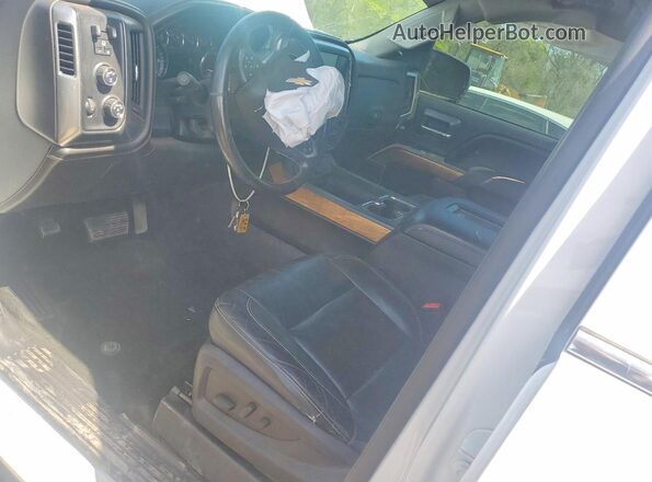3GCUKSEJ9HG334527 2017 CHEVROLET SILVERADO White Widok deski rozdzielczej