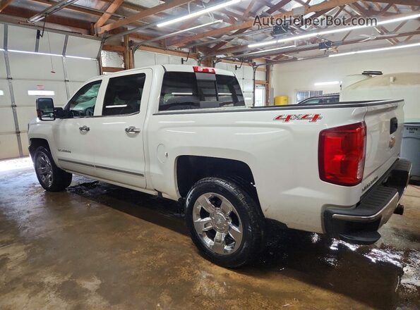 3GCUKSEJXJG169075 2018 CHEVROLET SILVERADO Белый Задняя левая четверть