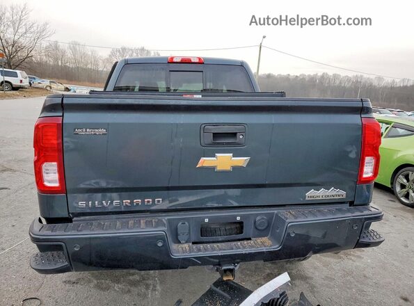 3GCUKTEC2HG192593 2017 CHEVROLET SILVERADO Black Rear view