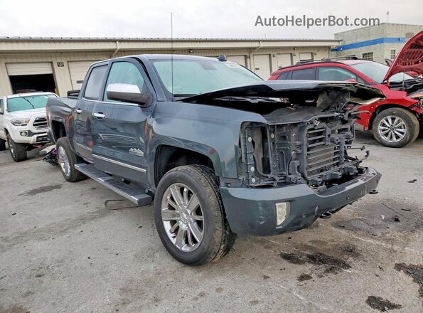 3GCUKTEC2HG192593 2017 CHEVROLET SILVERADO Black Front right